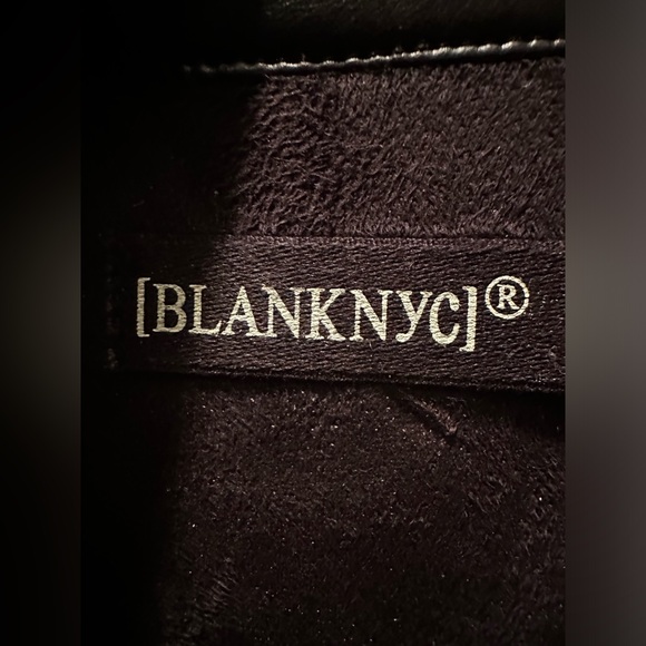 Blanc NYC No Guidance Faux Leather Jumpsuit - Picture 5 of 6
